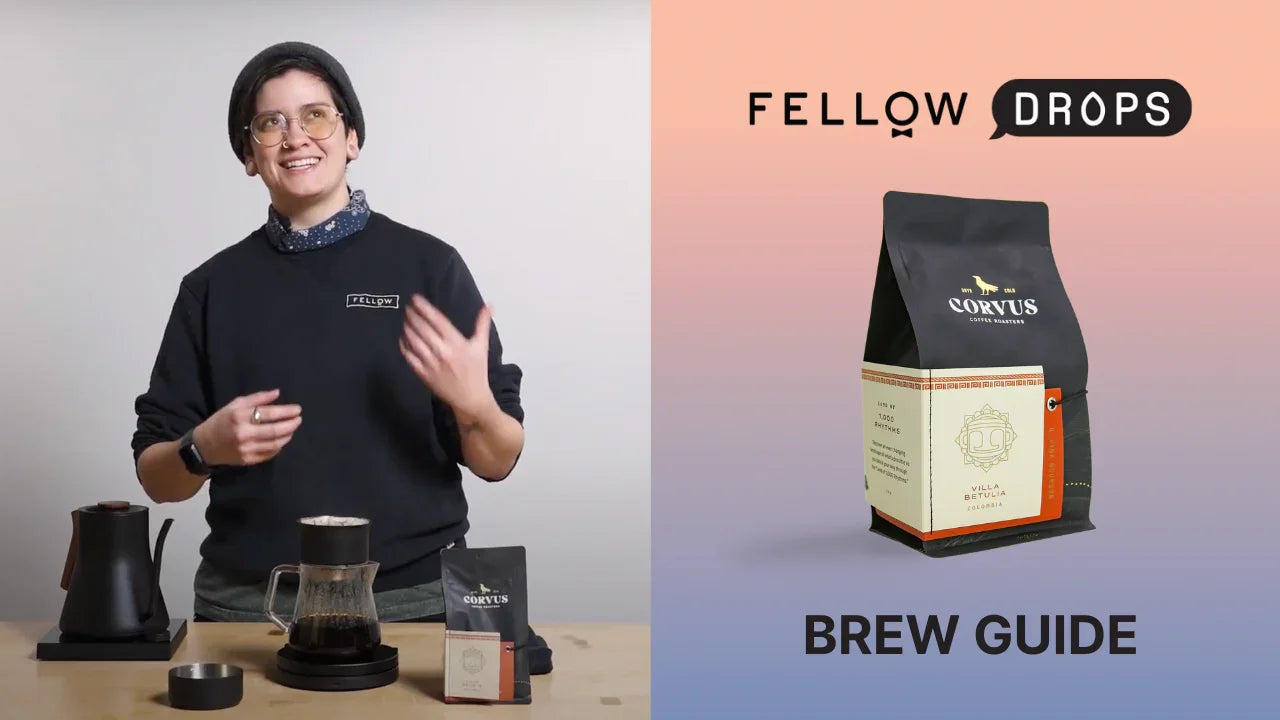 Fellow's Take On Colombia Villa Betulia by Corvus | Brew Recipe | Fellow