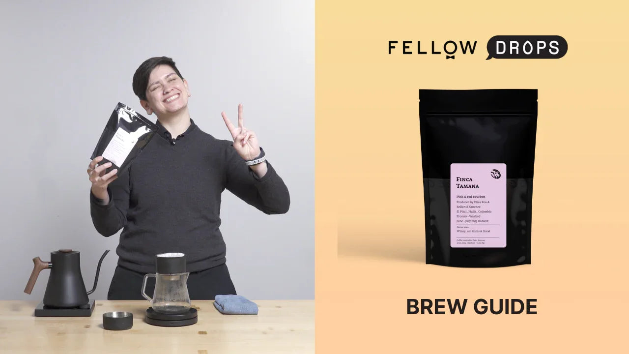 Fellow's Take on Finca Tamana Bourbon from Tim Wendelboe | Brew Recipe | Fellow