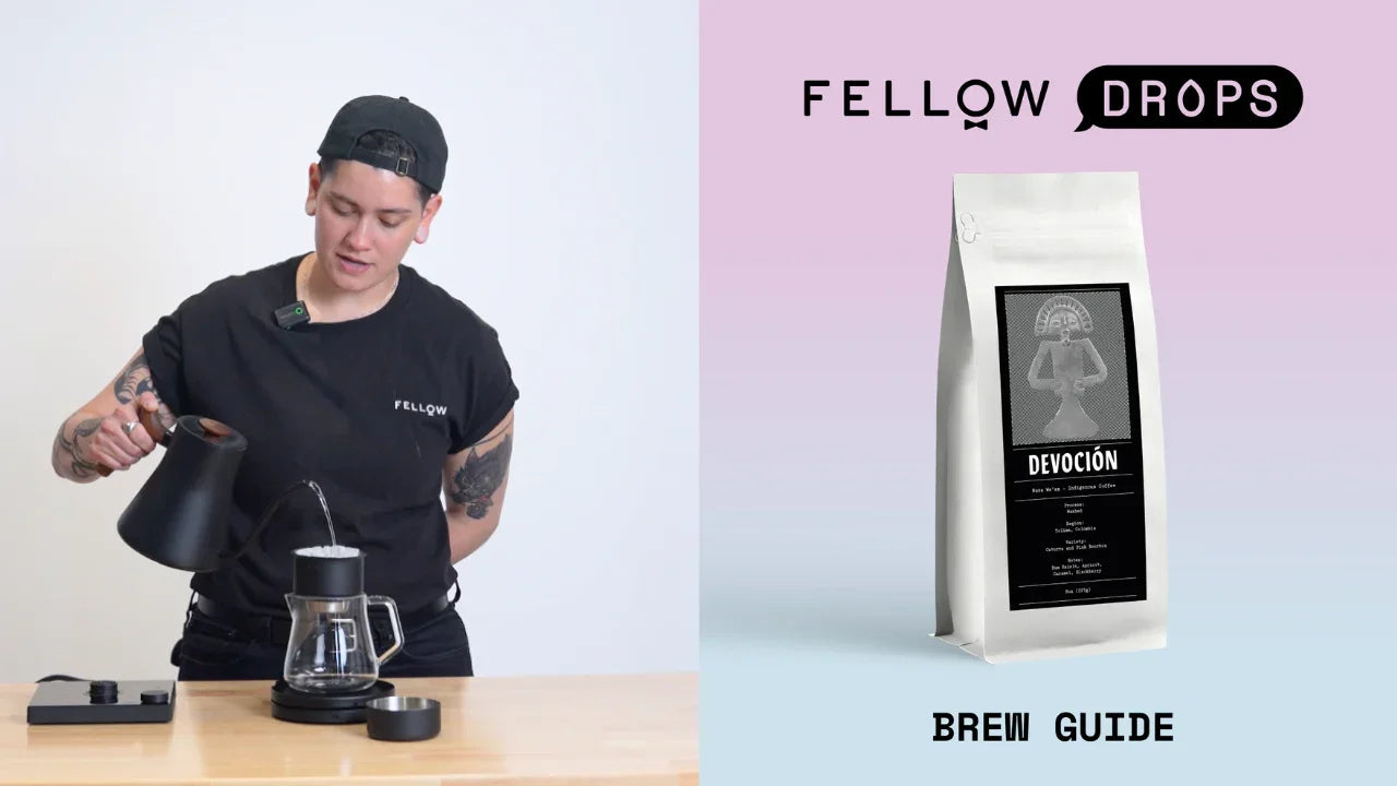 Fellow's Take on Nasa We’sx Indigenous Coffee by Devoción | Brew Recipe | Fellow