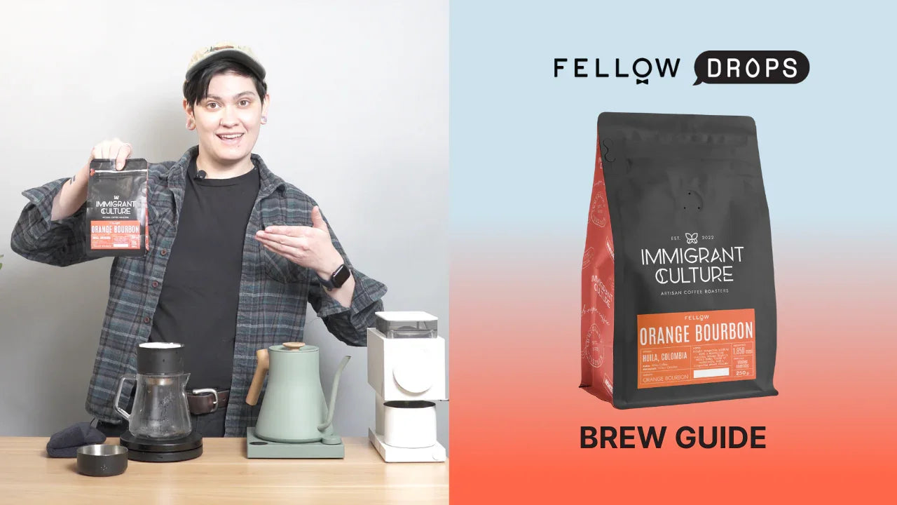 Fellow's Take on Orange Bourbon from Immigrant Culture | Brew Recipe | Fellow