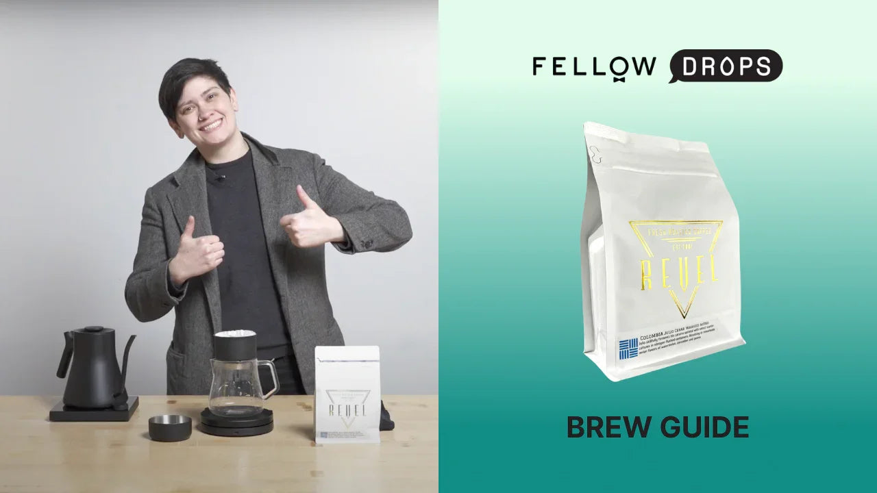 Fellow's Take On Colombia Julio Cesar Washed Nitro by Revel | Brew Recipe | Fellow