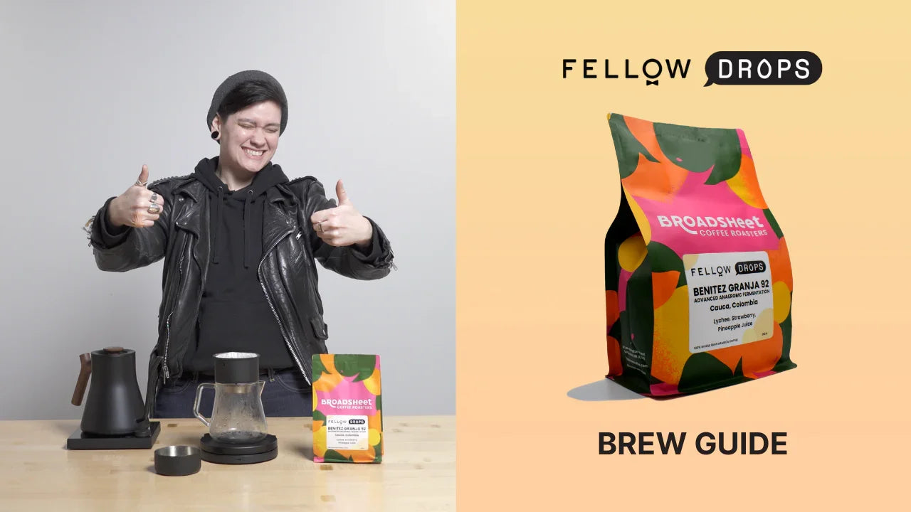 Fellow's Take on Benitez Granja 92 from Broadsheet | Brew Recipe | Fellow