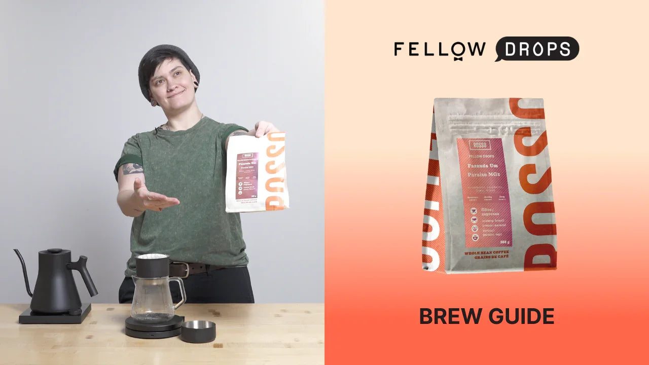 Fellow's Take On Fazenda Um Paraiso MG2 by Rosso | Brew Recipe | Fellow