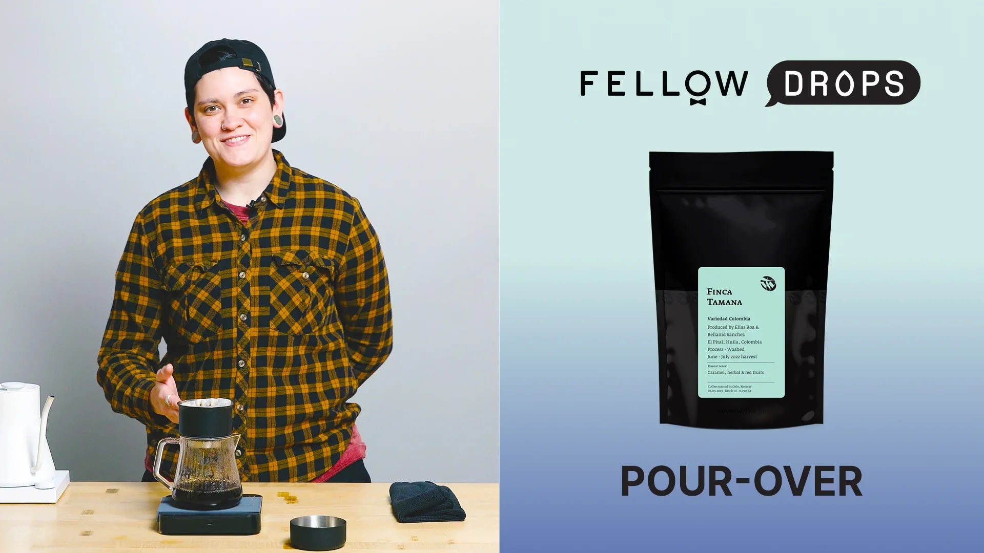 Fellow's Take On Finca Tamana by Tim Wendelboe | Pour-Over Brew Guide | Fellow