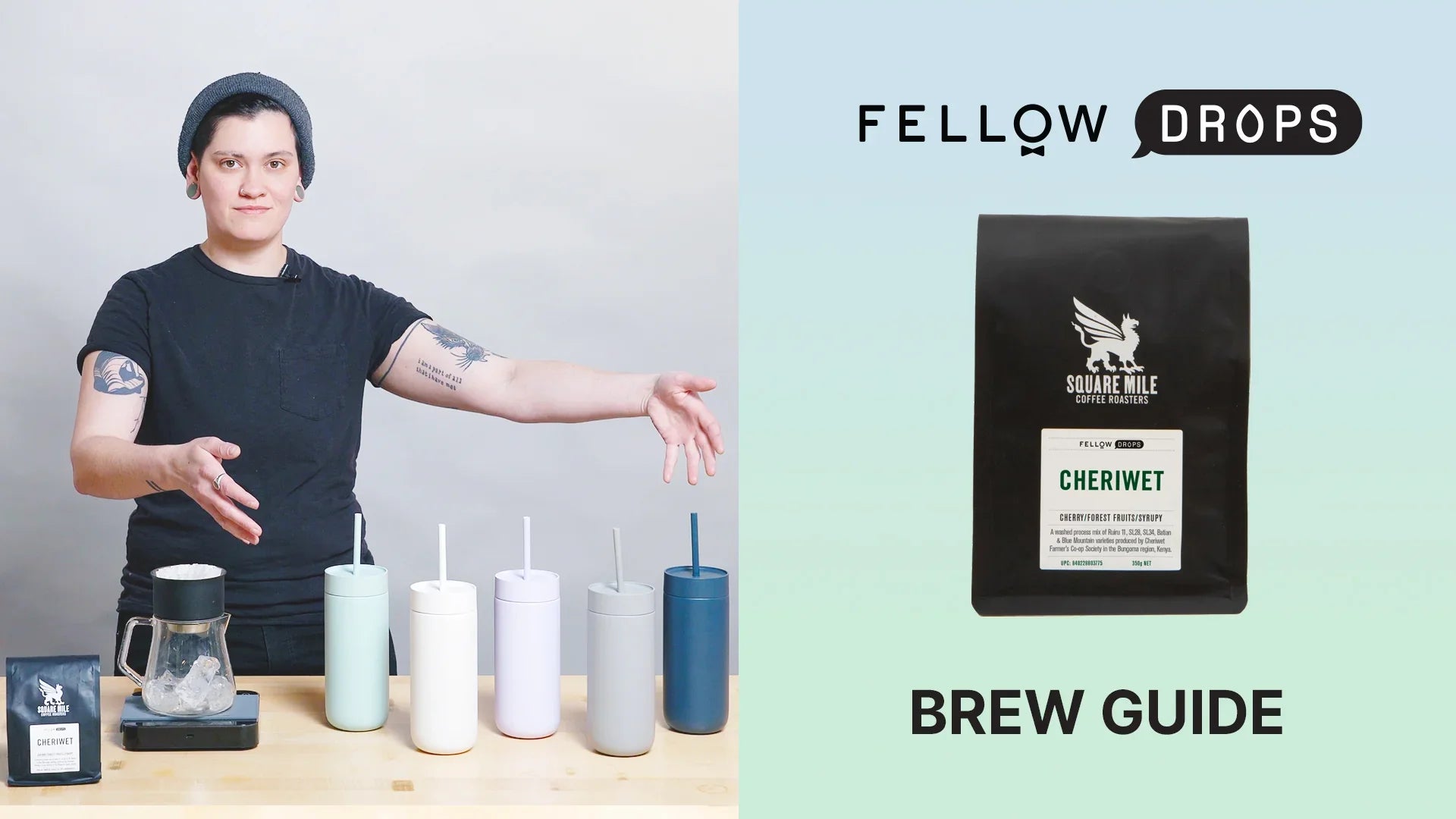 Fellow's Take On Kenya Cheriwet by Square Mile | Pour-Over Brew Guide | Fellow