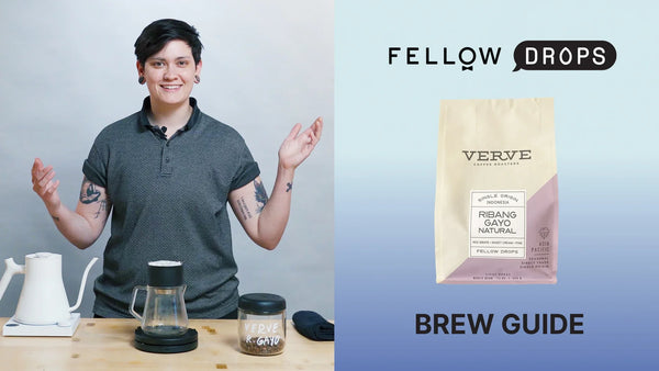 Fellow's Take On Ribang Gayo Natural by Verve | Brew Recipe | Fellow