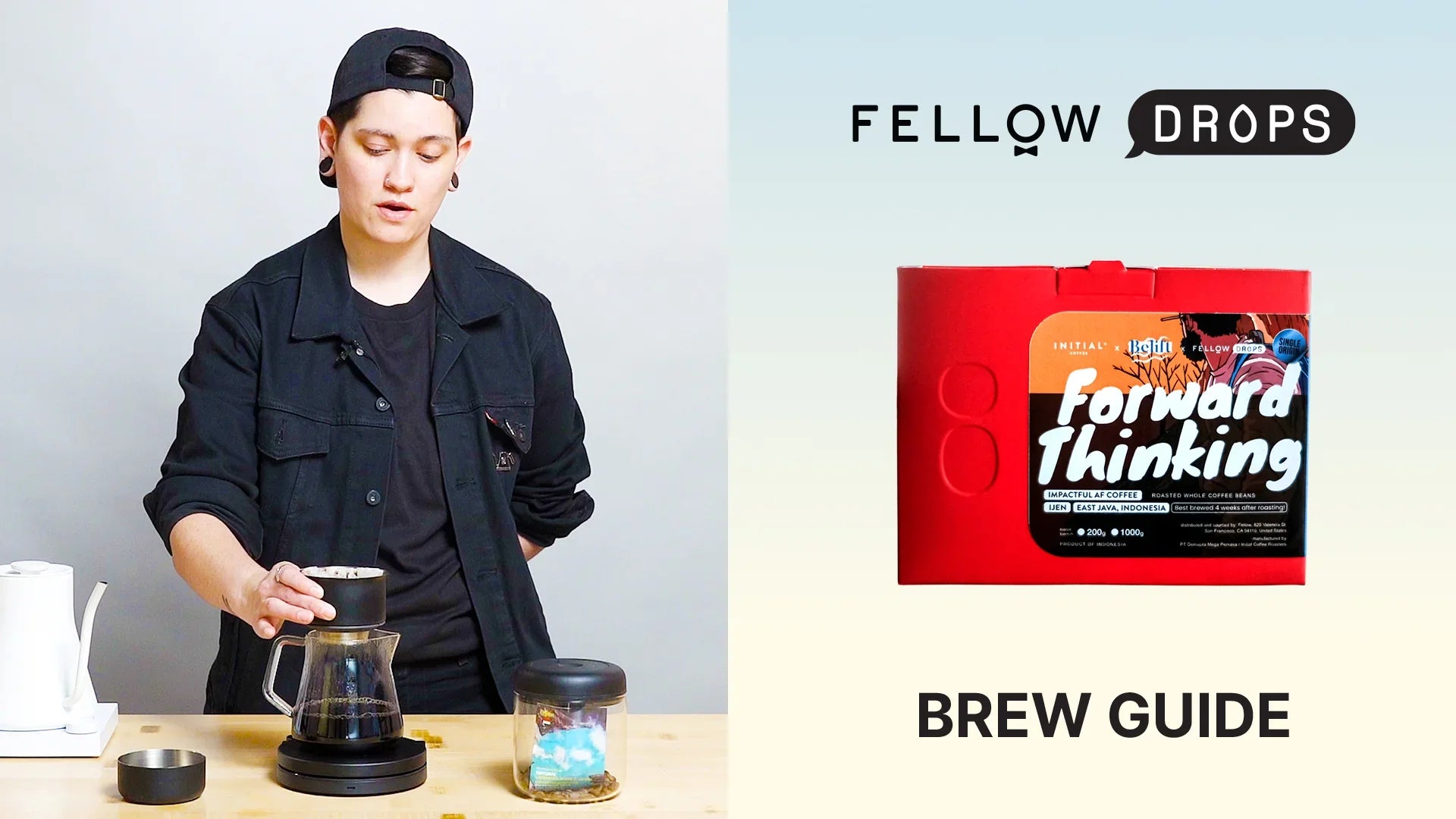 Fellow's Take On Java Ijen Natural by Initial Coffee x Belift | Brew Recipe | Fellow