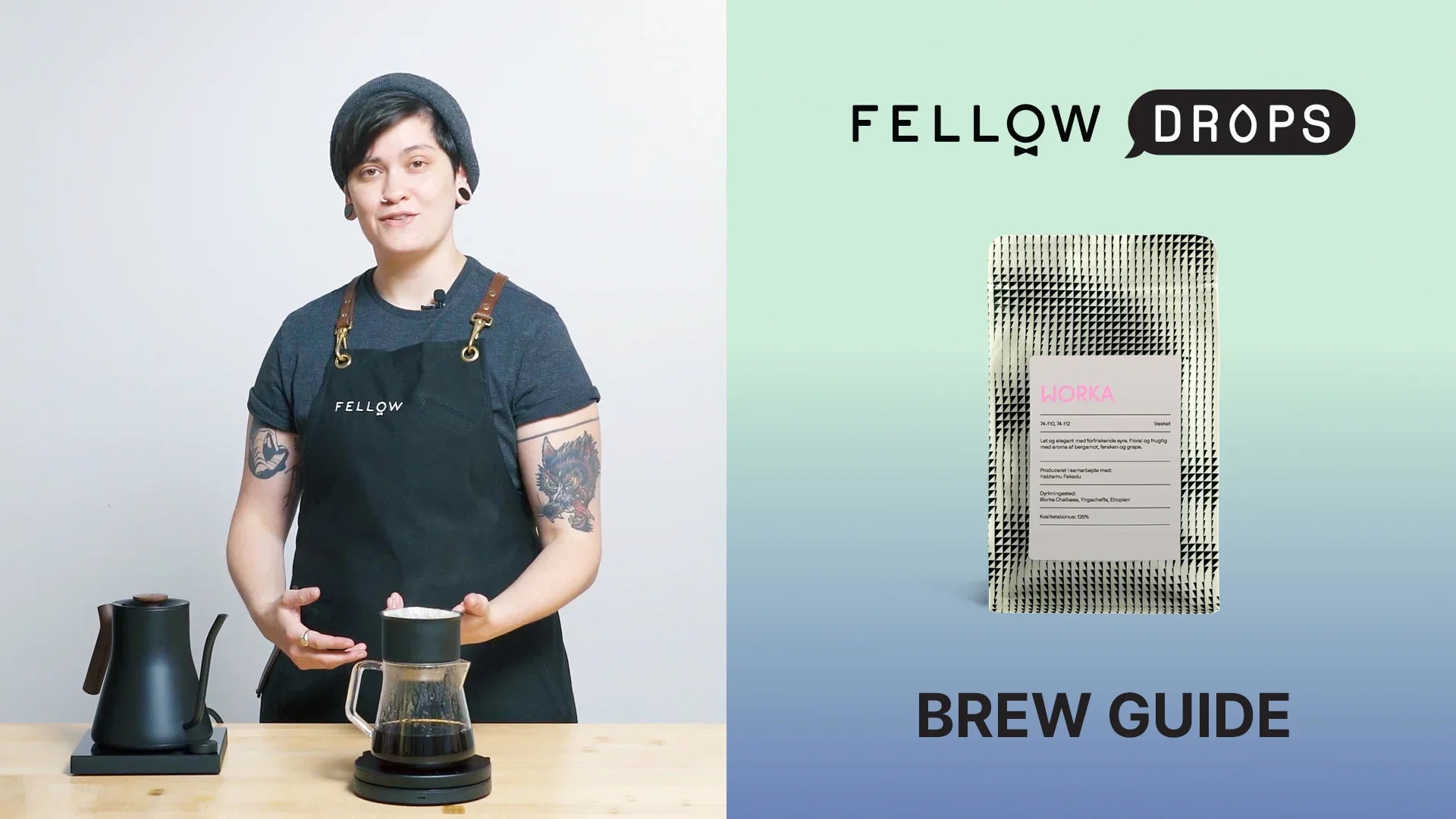 Fellow's Take On Ethiopia Worka Chelbesa by Coffee Collective | Brew Recipe | Fellow