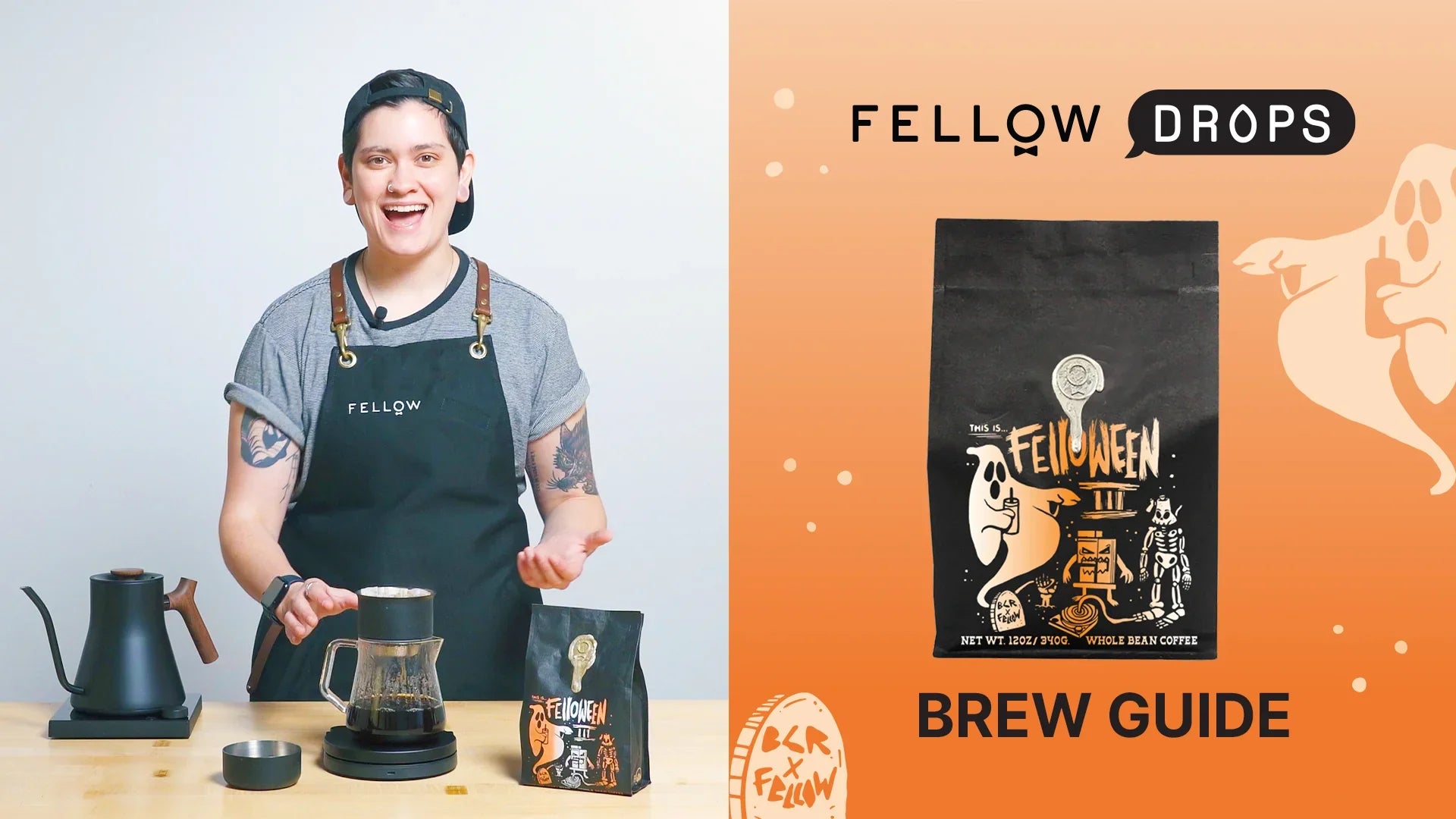 Fellow's Take On Felloween III Ethiopia Gera Anaerobic Natural by Brandywine | Brew Recipe | Fellow