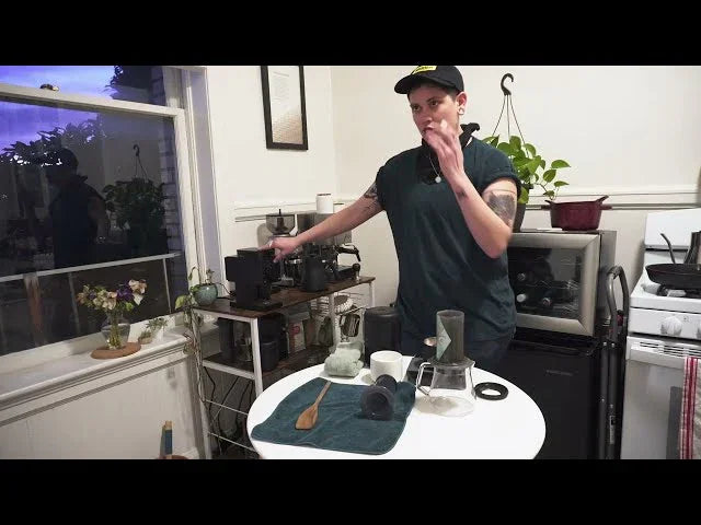 Fellow Drops: Hailie Brews Theodore's El Injerto Guatemala | Aeropress Brew Recipe | Fellow