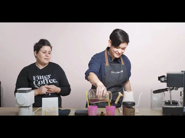 Fellow's Take on Roxana Rafael Peru from Mother Tongue | Iced Pour-Over Brew Recipe | Fellow