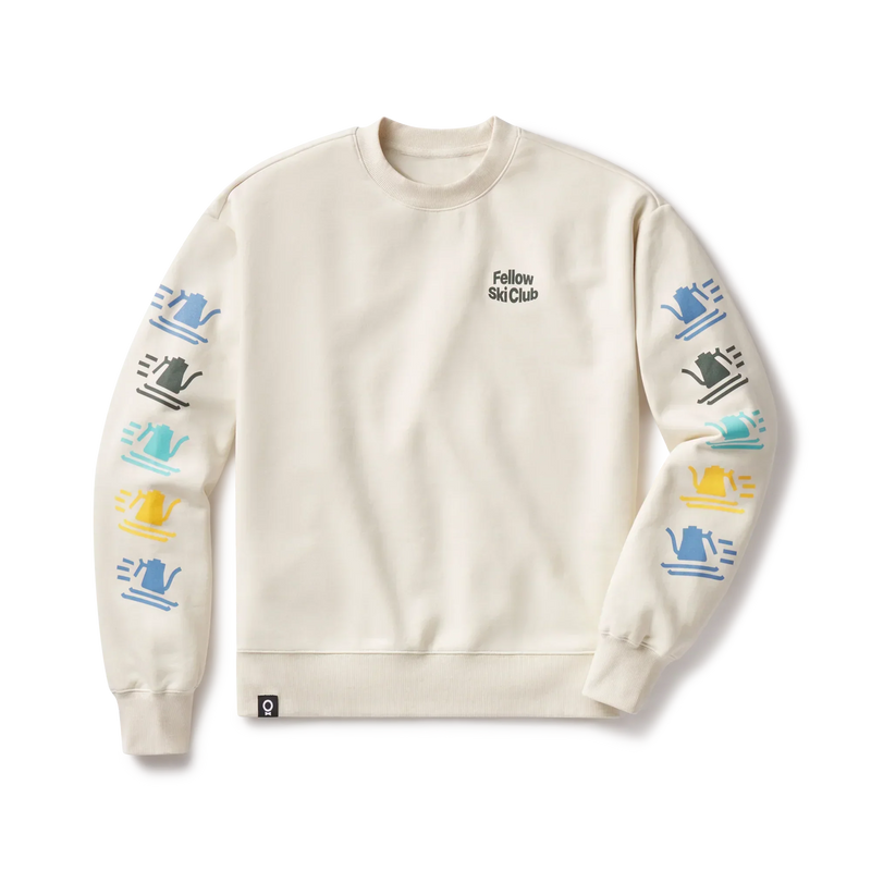 Fellow Ski Club Crewneck - Fellow Ski Club Crewneck - Ecru / L | Fellow