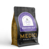 A Medici Roasting bag labeled Ethiopia Anasora Guji Natural, featuring Ethiopian coffee.