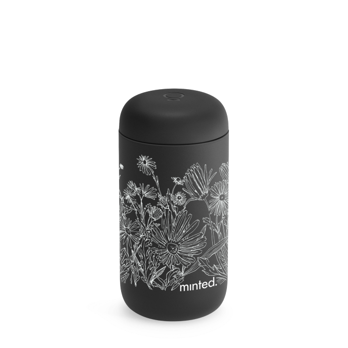 Carter Move Mug-Field of Wildflowers by Catilustre-12 oz-Fellow - media