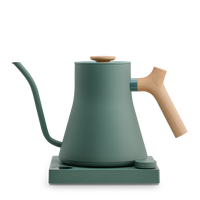 Stagg EKG Electric Kettle - Stagg EKG Electric Kettle - Pro / Smoke Green + Maple | Fellow - media thumbnail