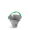 Aiden Precision Coffee Maker Filter Basket - Aiden Precision Coffee Maker Filter Basket - Matte White / Single | Fellow