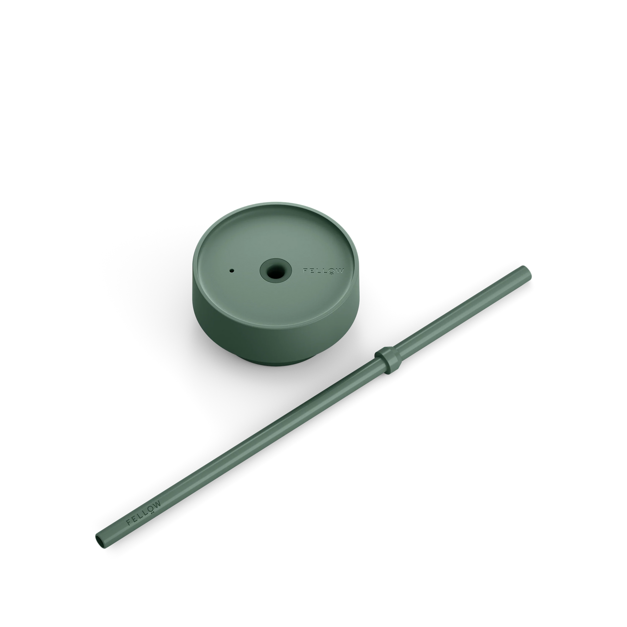 The Cold Lid + Straw - The Cold Lid + Straw - Smoke Green / 16 oz | Fellow