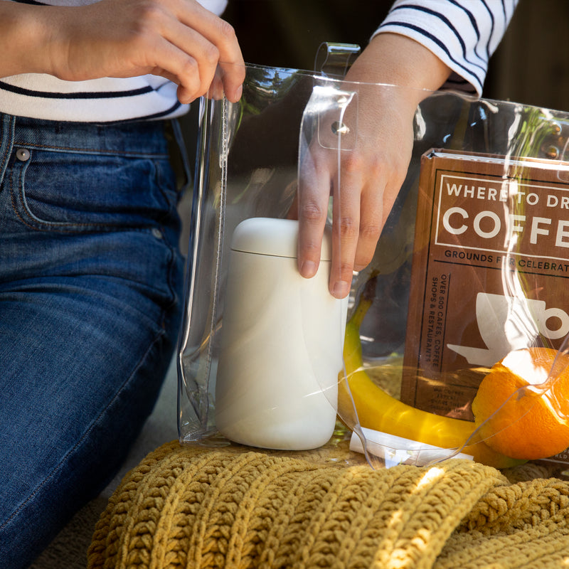 Lifestyle image of white mugs