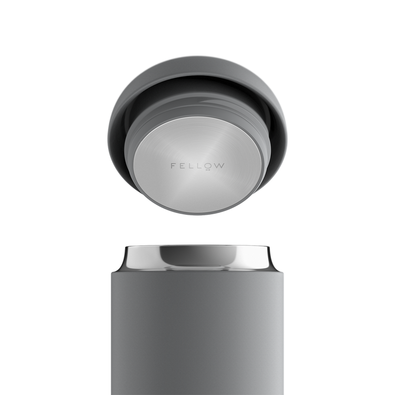 Gray mug open image