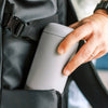 Lifestyle Image of Matte Grey Move Mug