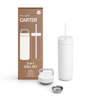 Carter 2-in-1 Chill Set - Carter 2-in-1 Chill Set - Matte White | Fellow - media thumbnail