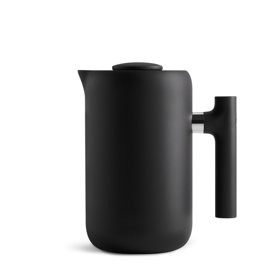  Fellow Clara Insulated Coffee Maker with Enhanced Filtration  System - Portable French Press Stainless Steel - 24 oz Carafe - Matte  Black: Home & Kitchen