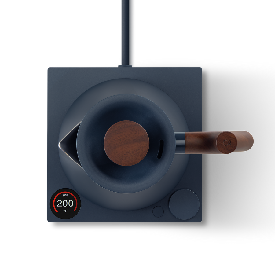 Pro / Stone Blue + Walnut - media