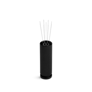 Fellow Espresso WDT Tool, black, holds incense sticks upright like an incense holder.