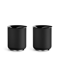 The Picnic Tumbler Set - The Picnic Tumbler Set - Rocky 10 oz (Set of 2) / Matte Black | Fellow - media thumbnail