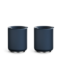 The Picnic Tumbler Set - The Picnic Tumbler Set - Rocky 10 oz (Set of 2) / Stone Blue | Fellow - media thumbnail