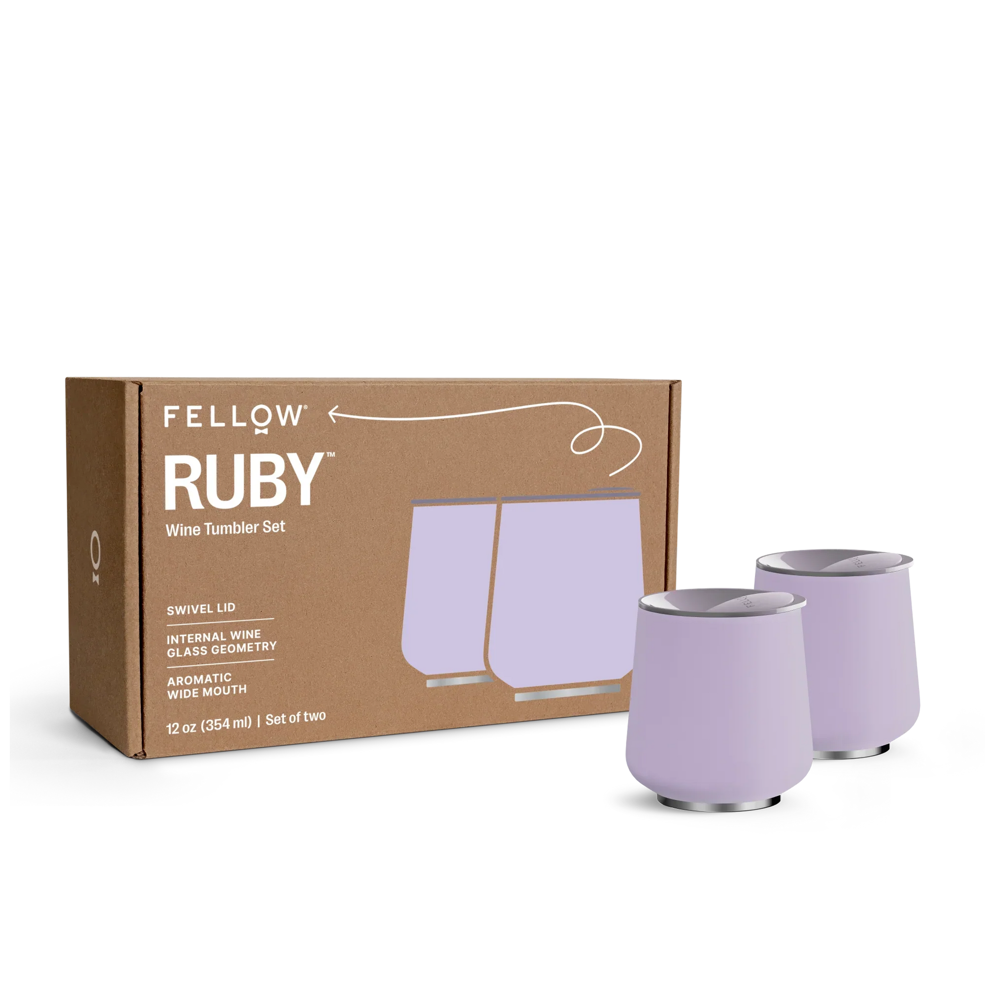 The Picnic Tumbler Set - The Picnic Tumbler Set - Ruby 12 oz (Set of 2) / Peri Twinkle | Fellow