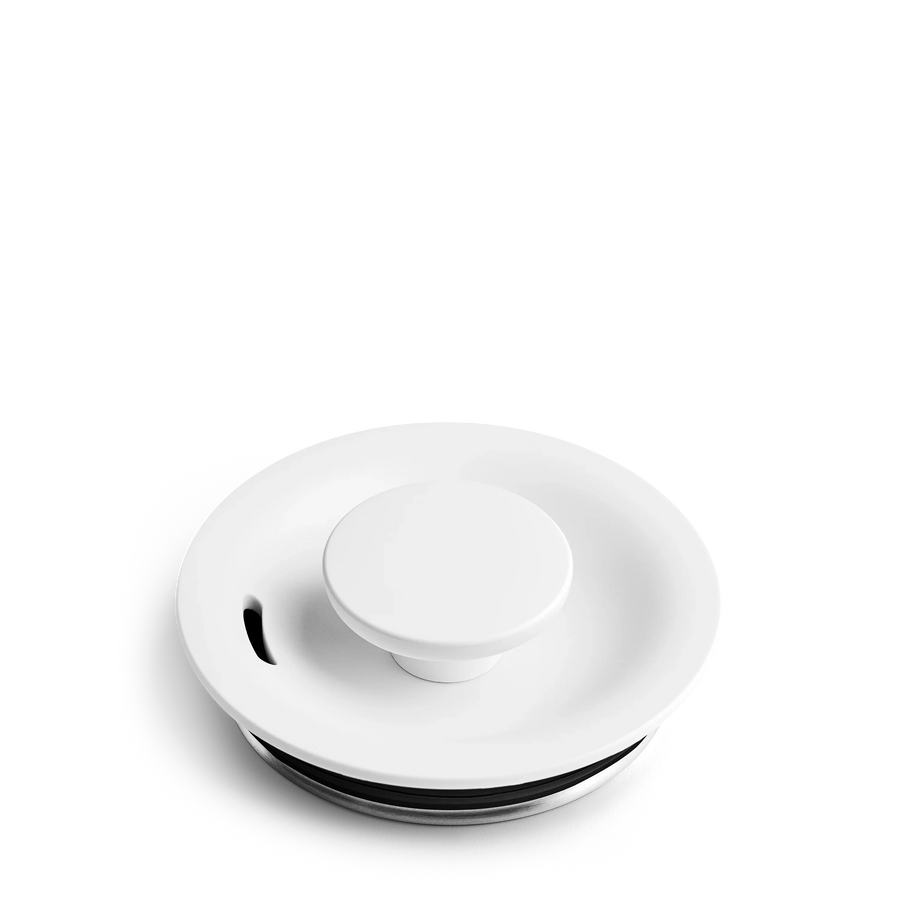 Stagg EKG Lid with Lid Pull - Stagg EKG Lid with Lid Pull - Stagg EKG Pro / Matte White | Fellow - media