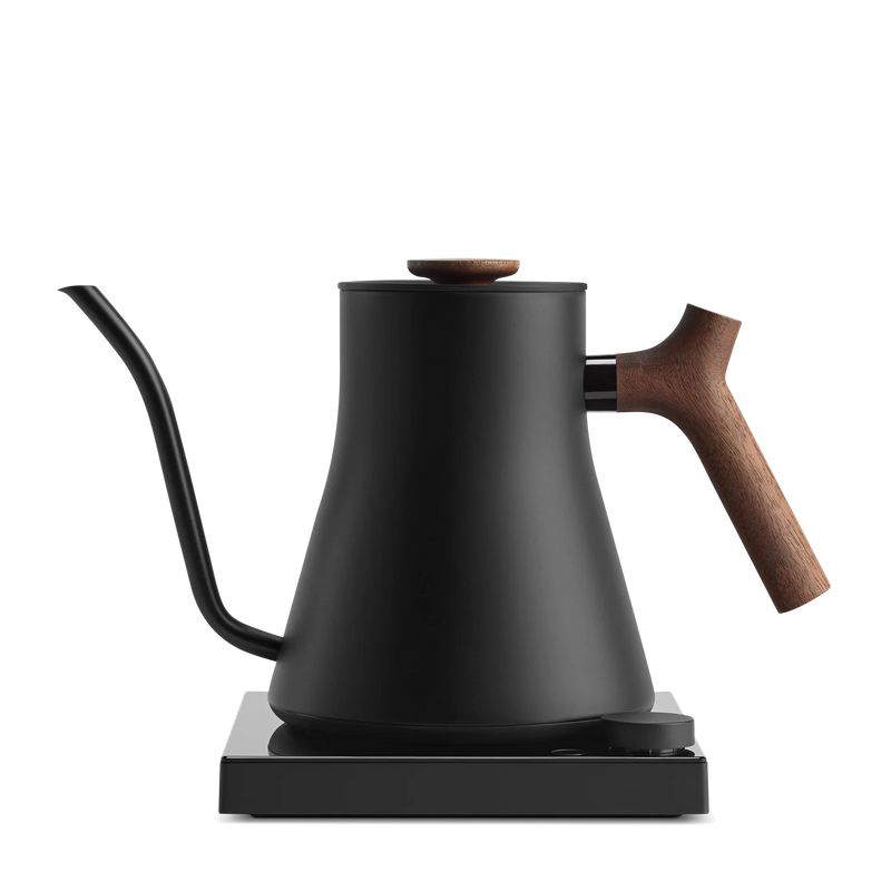 Stagg EKG Electric Kettle - Stagg EKG Electric Kettle - Pro Studio Edition / Matte Black + Walnut | Fellow