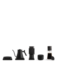 Fellow Build Your Own Brew Bar: scales, kettle, grinder, canister & coffee maker included.