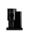 Fellow Opus 2 conical burr grinder in matte black + walnut, sleek and cylindrical.