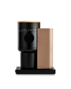 Fellow Opus 2 Conical Burr Grinder in Malted Chocolate + Maple, minimalist design shown.
