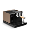 Fellow Espresso Series 1: pressure control, wood handle, minimalist design in Malted Chocolate + Maple.