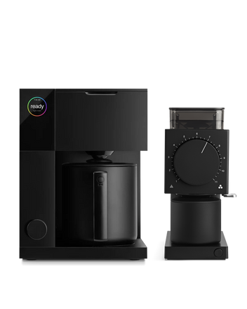 The Aiden + Grinder Kit by Fellow delivers fresh, repeatable coffee every brew.