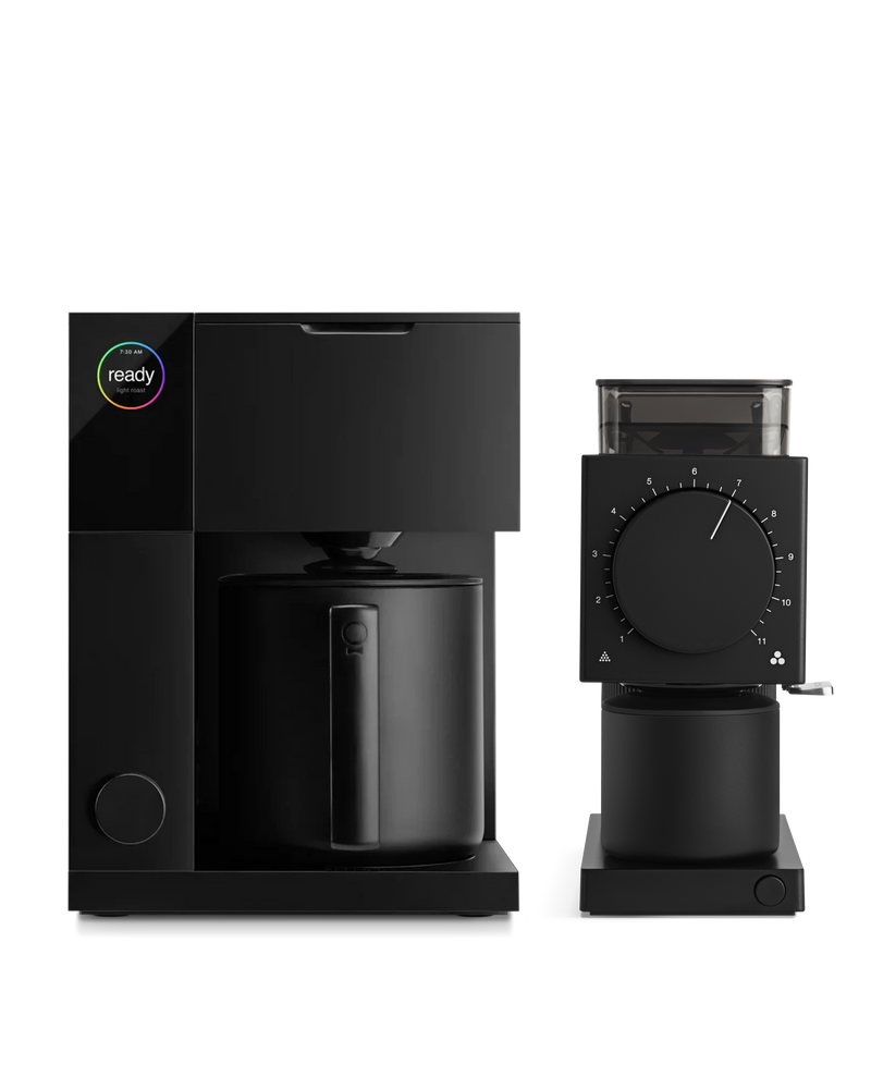 The Aiden + Grinder Kit by Fellow delivers fresh, repeatable coffee every brew.