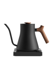 Matte Black + Walnut