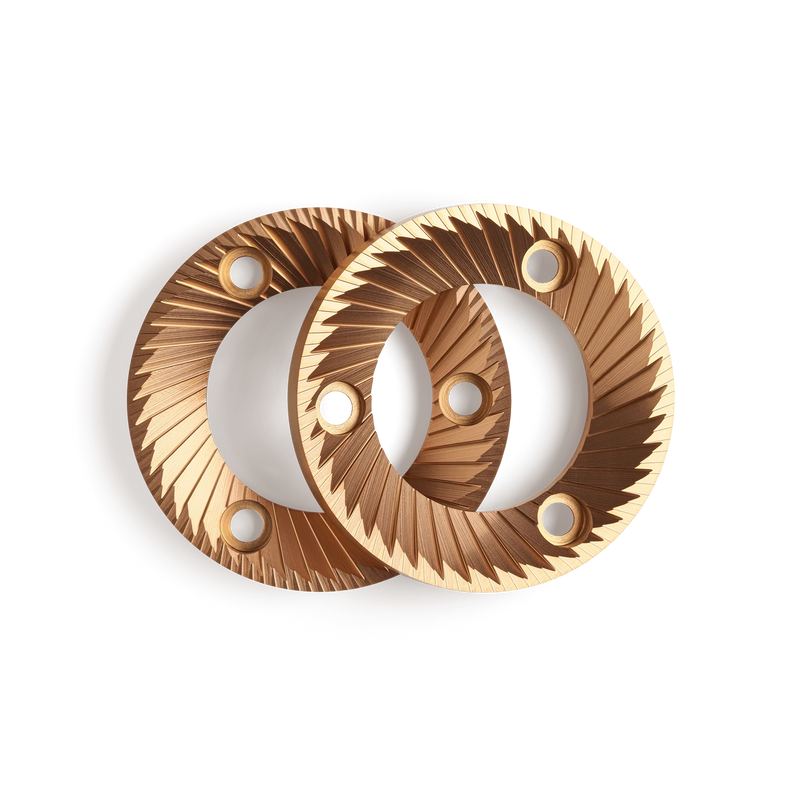 SSP Red Speed Coated 64mm MP Flat Brew Burrs - SSP Red Speed Coated 64mm MP Flat Brew Burrs - Red Speed | Fellow