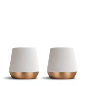 Matte White / Junior Demitasse 2.3 oz (set of 2)
