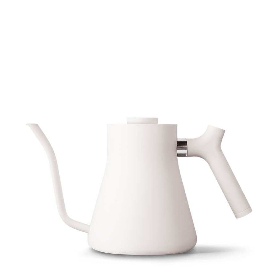 Barista Warrior Gooseneck Kettle for Pour Over Coffee and Tea with  Thermometer for Exact Temperature, Precision Pour Drip Spout, Stainless  Steel
