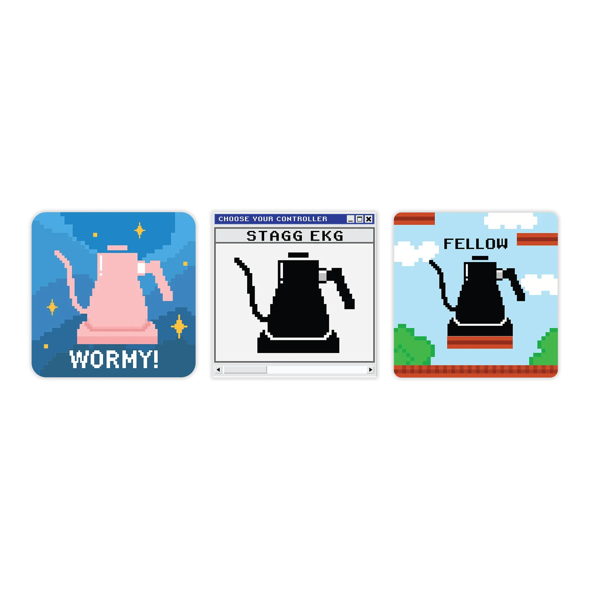 Stagg EKG Sticker Series - Stagg EKG Sticker Series - Default Title | Fellow